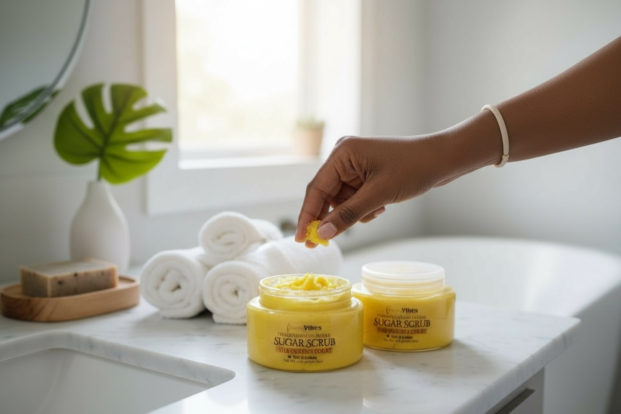 Foaming Sugar Scrubs