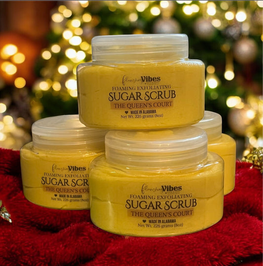 Foaming Sugar Scrubs