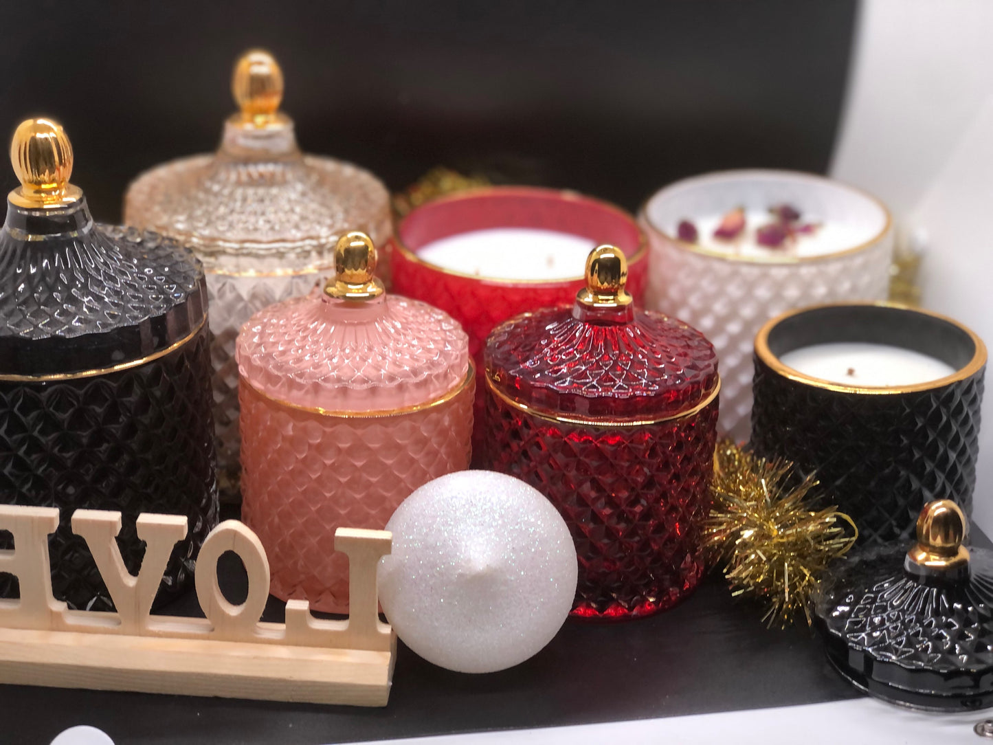 Large French Cut Luxury Candle  image 0