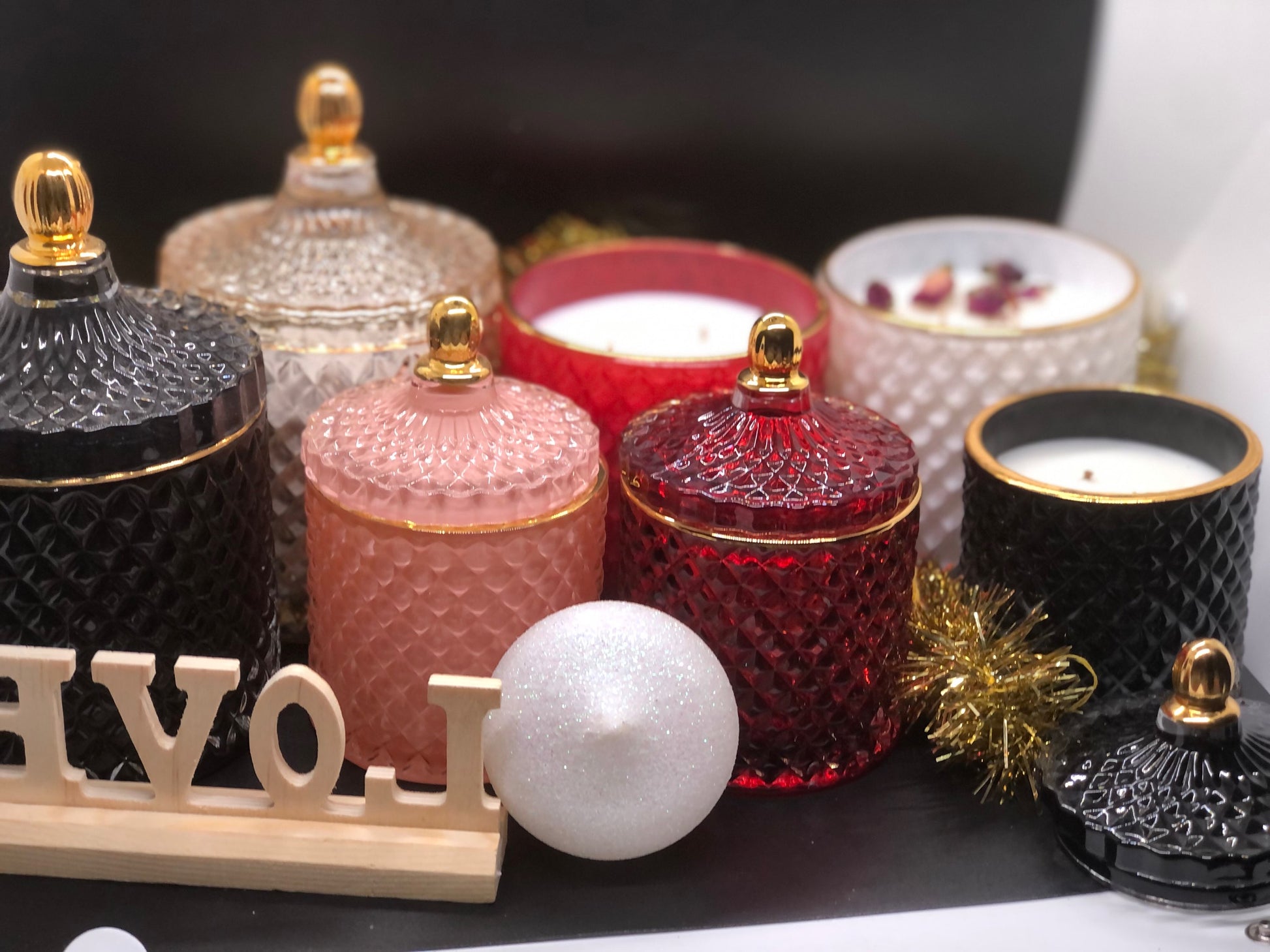 Large French Cut Luxury Candle  image 0