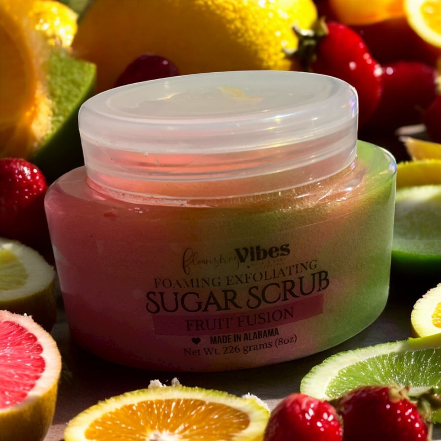 Foaming Sugar Scrubs