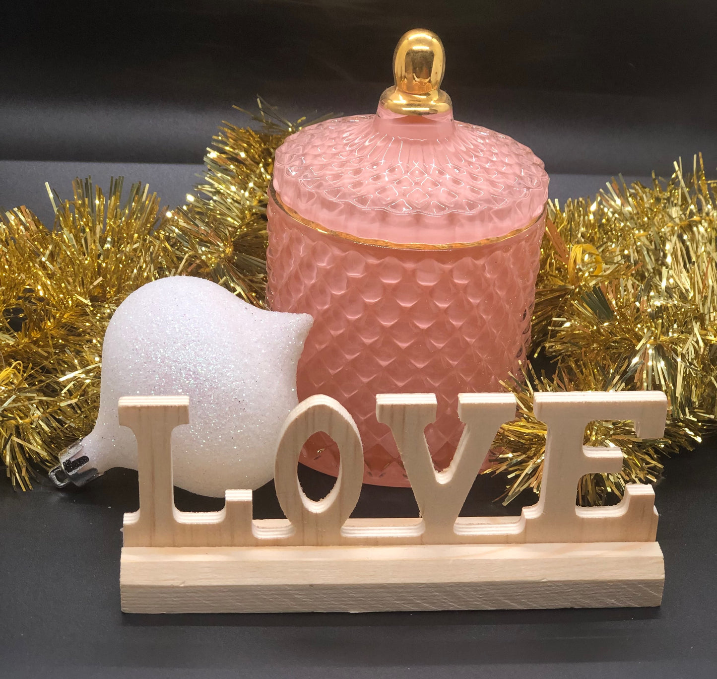 Large French Cut Luxury Candle  image 1