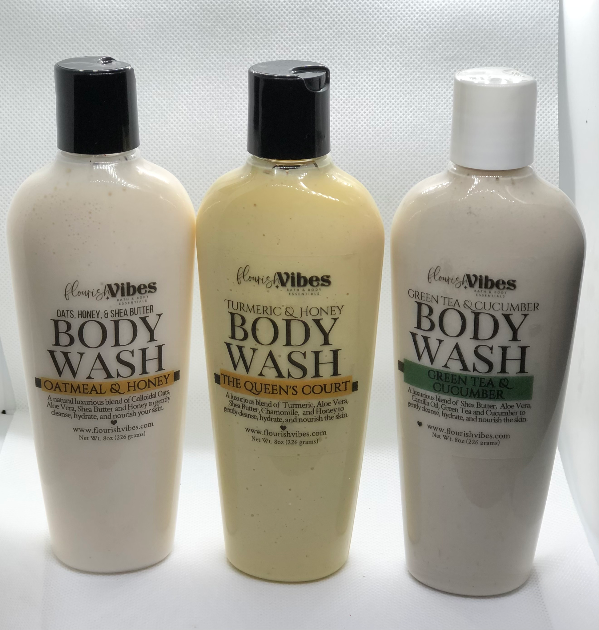 The Queen’s Court Creamy Turmeric & Honey Body Wash image 0